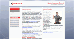 Desktop Screenshot of nortechaccesscontrol.com